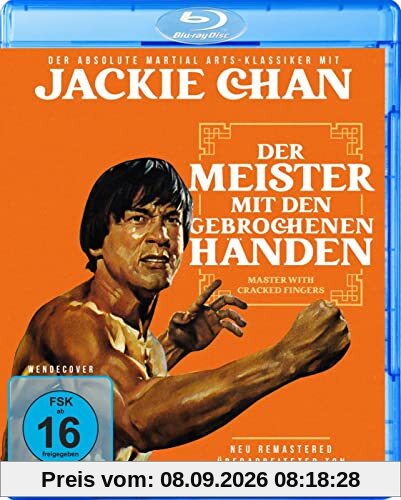Der Meister mit den gebrochenen Händen - Remastered - Ein echter KNOCHENBRECHER mit Jackie Chan!: 'The Master' [Blu-ray]