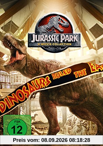 Jurassic Park 4-Movie-Collection [4 DVDs]