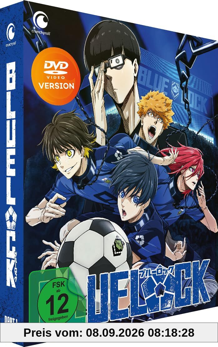Blue Lock - Staffel 1 - Part 1 - Gesamtausgabe - [DVD]
