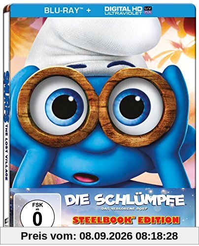 Die Schlümpfe - Das verlorene Dorf - Steelbook [Blu-ray]