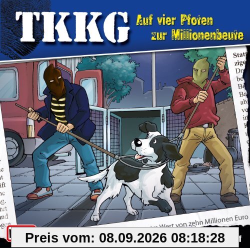 TKKG - Folge 133: Auf vier Pfoten zur Millionenbeute