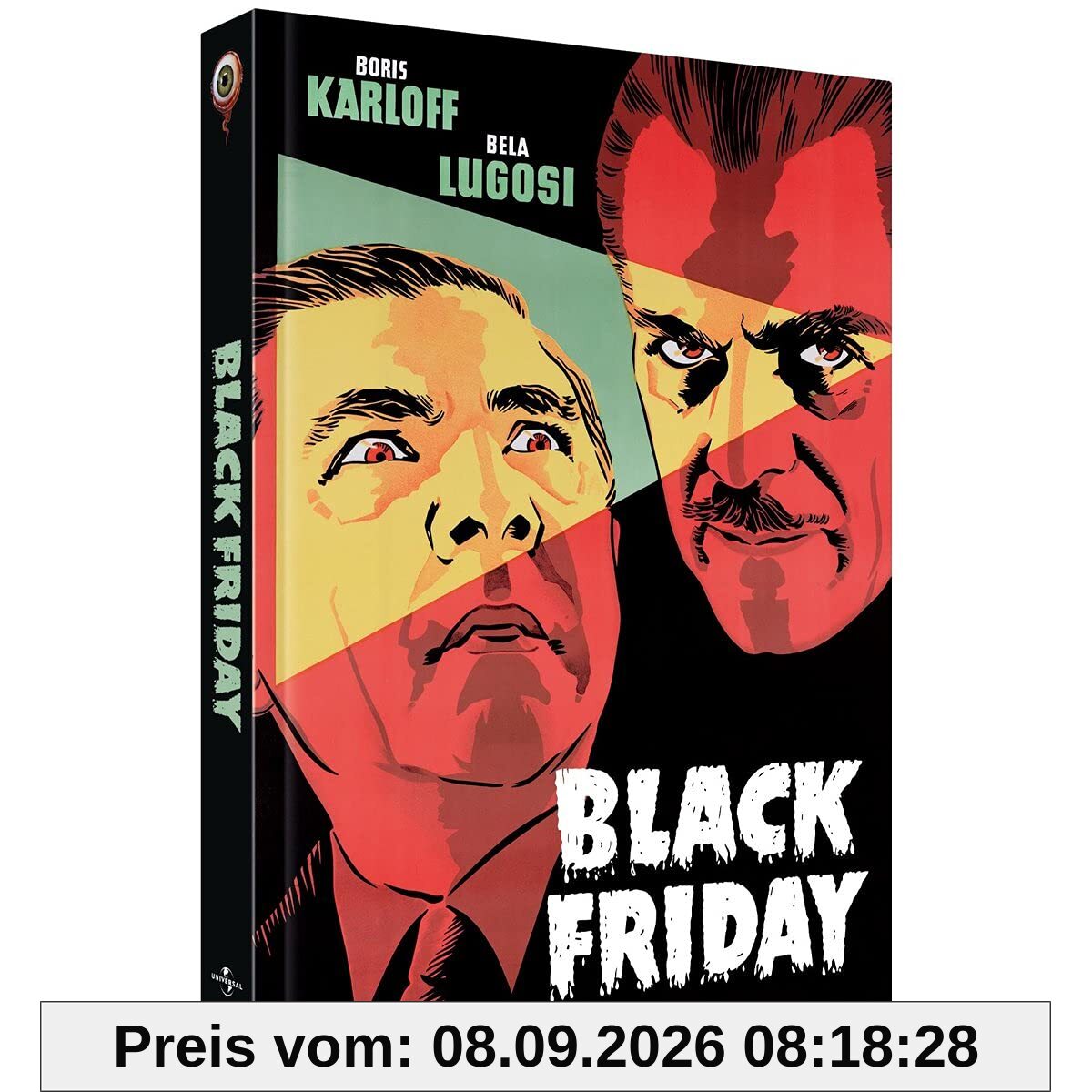 Black Friday-Mediabook-Cover B (2-Disc Collector‘s Edition Nr. 47) Limitiert Auf 333 Stück (+ DVD) [Blu-Ray] [Import]