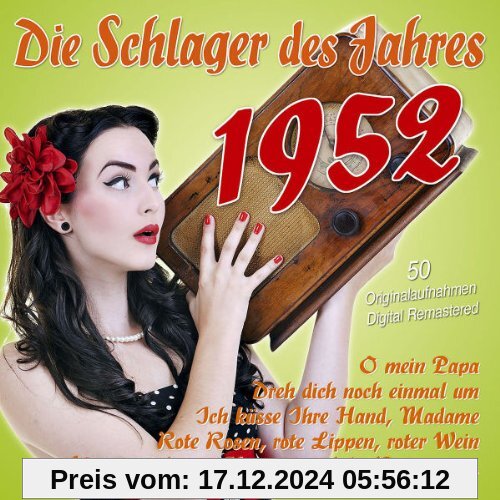 Die Schlager des Jahres 1952