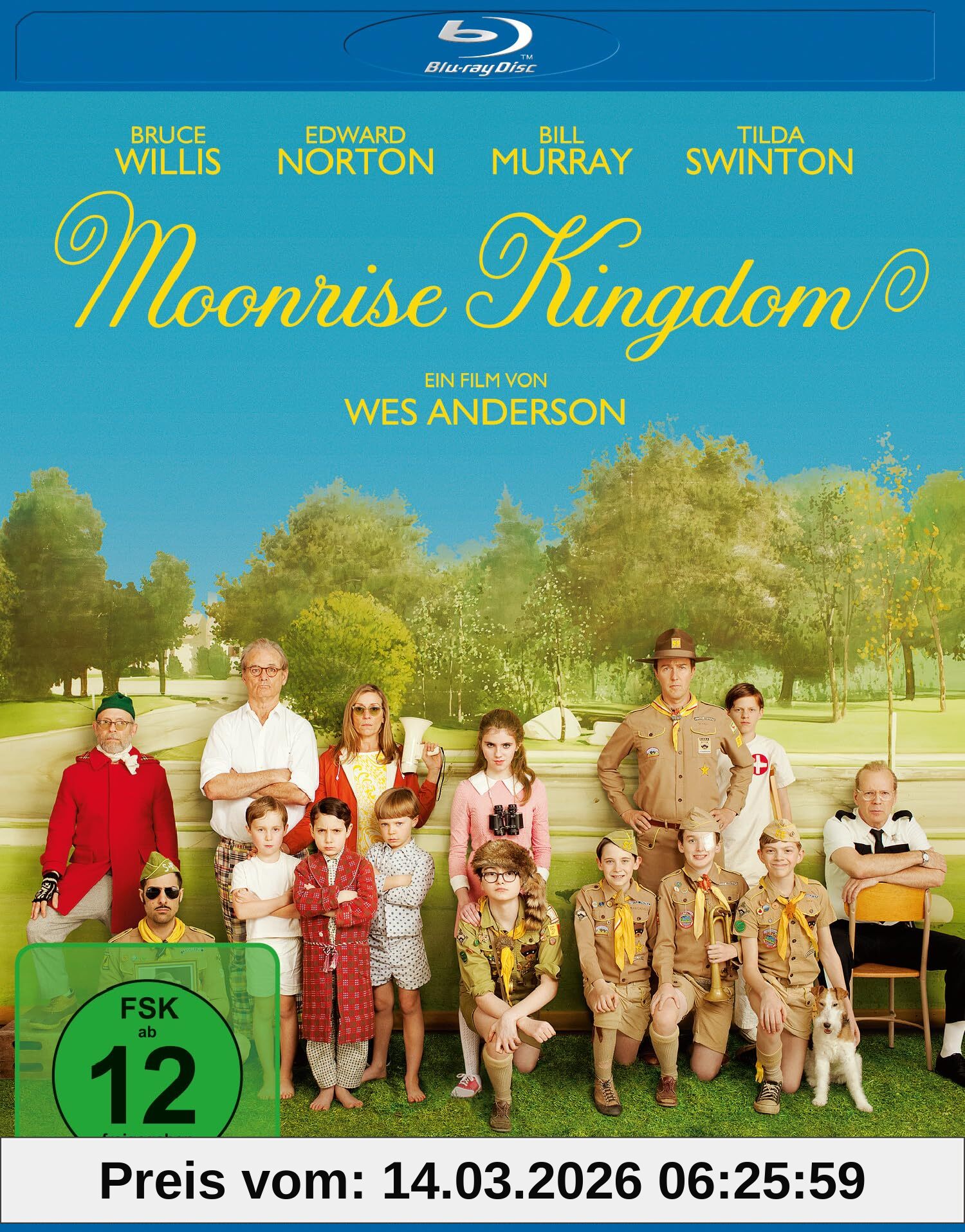 Wes Anderson Moonrise Kingdom [Blu-ray]