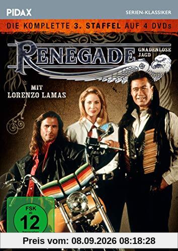 Renegade - Gnadenlose Jagd, Staffel 3 / Weitere 22 Folgen der Kultserie (Pidax Serien-Klassiker) [4 DVDs]