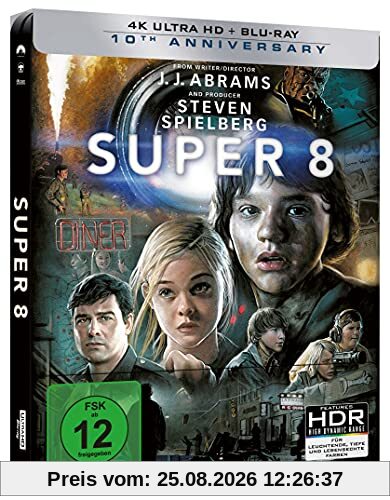 Super 8 - 4K UHD - Steelbook [Blu-ray]