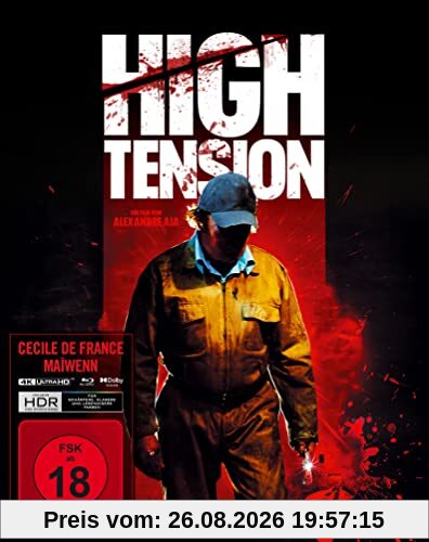 High Tension - Mediabook A (4K Ultra HD) (+ 2 Blu-rays)
