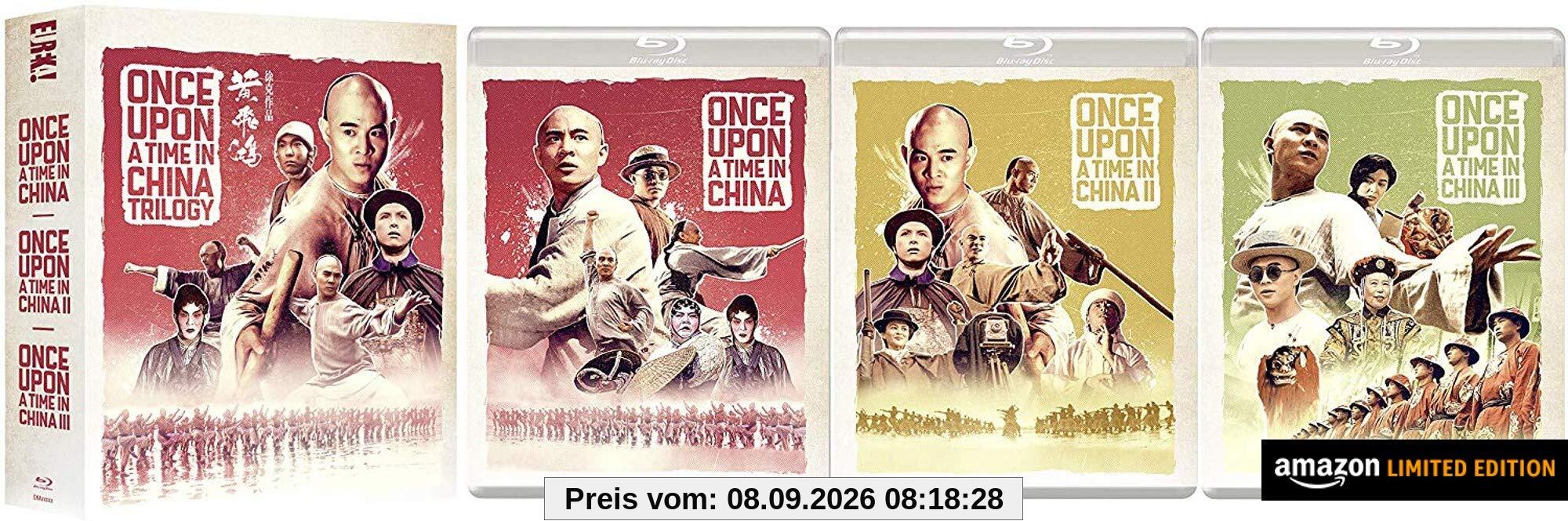 Once Upon A Time In China Trilogy (Eureka Classics) Limited Edition 4-Disc Blu-ray Box Set