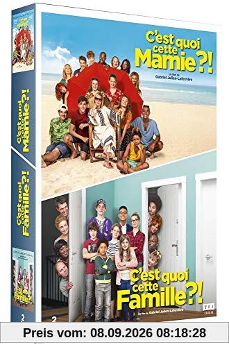 Coffret 2 films : c'est quoi cette famille ?! ; c'est quoi cette mamie ?! [FR Import]