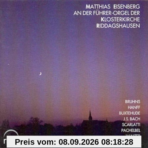 Matthias Eisenberg an der Führer-Orgel der Klosterkirche Riddagshausen