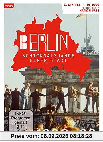 Berlin - Schicksalsjahre einer Stadt - Staffel 3 (1980-1989) [10 DVDs]