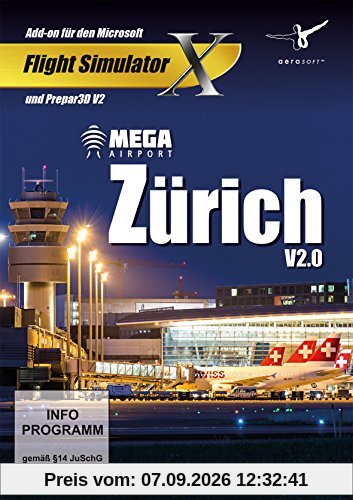 Flight Simulator X - Mega Airport Zürich V2.0 (Add-On)