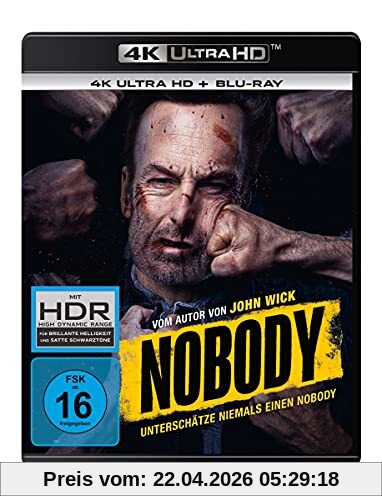 NOBODY (4K Ultra HD) (+ Blu-ray 2D)