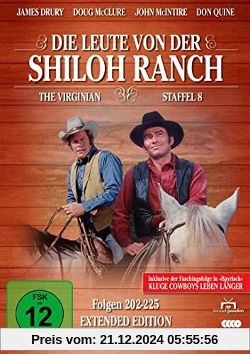 Die Leute von der Shiloh Ranch - Staffel 8 (HD-Remastered) (Fernsehjuwelen) (9 DVDs)