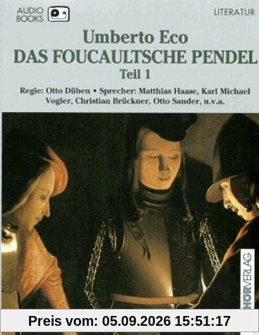 Das Foucaultsche Pendel, 3 Cassetten