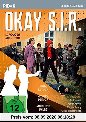 Okay S.I.R., Vol. 2 / 16 weitere Folgen der beliebten Krimi-Serie (Pidax Serien-Klassiker) [2 DVDs]