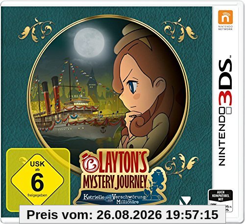 Layton`s Mystery Journey: Katrielle und die Verschwörung der Millionäre - Standard Edition - [Nintendo 3DS]