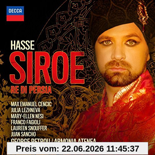 Max Emanuel Cencic Hasse, Siroe, Re Di Persia