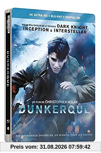 Dunkerque 4k ultra hd [Blu-ray] [FR Import]