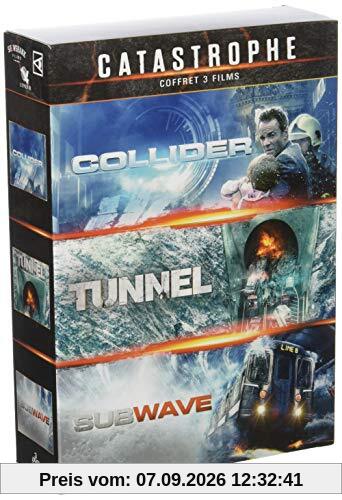 Coffret catastrophe 3 films : tunnel ; subwave ; collider [FR Import]
