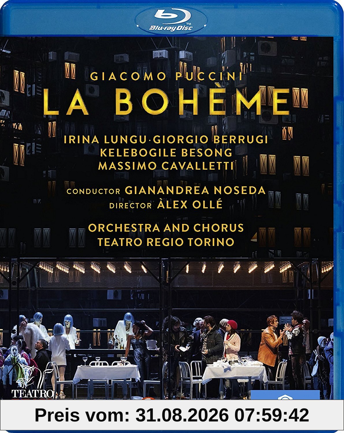 Giacomo Puccini: La Bohème [Torino 2016] [Blu-ray]