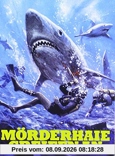Mörderhaie greifen an - Mediabook - Limitiert auf 111 Stück - Cover A (+ Bonus-DVD mit weiterem Tierhorrorfilm)