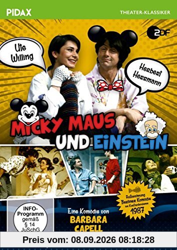 Micky Maus und Einstein / Turbulente Komödie mit toller Besetzung (Pidax Theater-Klassiker)