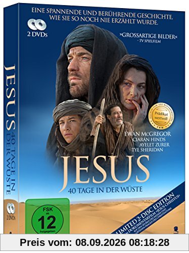 Jesus - 40 Tage in der Wüste (Prädikat Wertvoll) [2 DVDs]