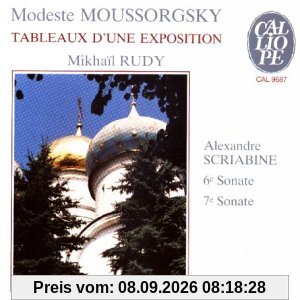 Klavierwerke von Mussorgsky und Scriabin