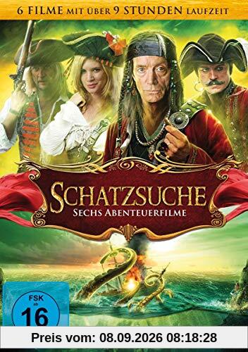 Schatzsuche: Sechs Abenteuerfilme [2 DVDs]
