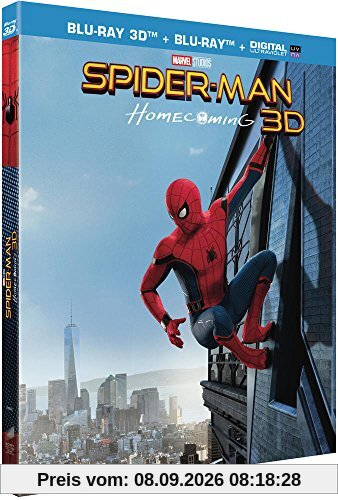 SPIDER-MAN : HOMECOMING - BD 3D + BD (UV) [Blu-ray 3D + Blu-ray + Digital UltraViolet]