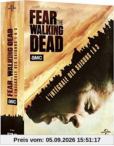 Coffret fear the walking dead, saisons 1 à 3 [FR Import]
