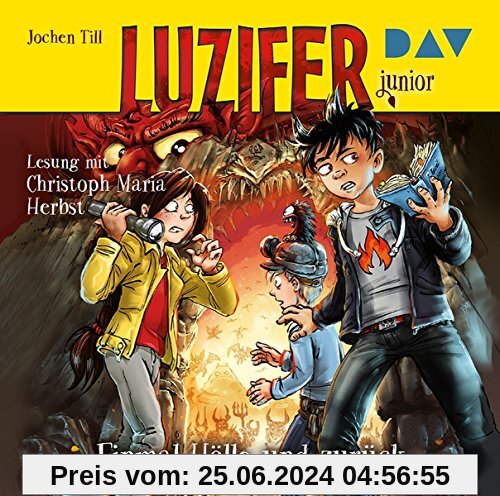 Luzifer junior – Teil 3: Einmal Hölle und zurück: Lesung mit Christoph Maria Herbst (2 CDs)