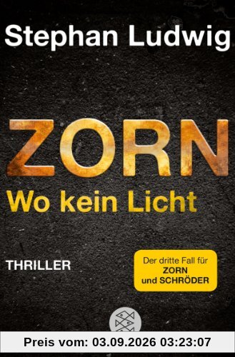 Zorn - Wo kein Licht: Thriller