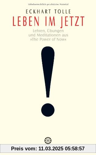 Leben im Jetzt: Lehren, Übungen und Meditationen aus 'The Power of Now'