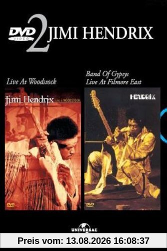 Jimi Hendrix - Live at Woodstock & Band of Gypsys, Live at Fillmore East [2 DVDs]