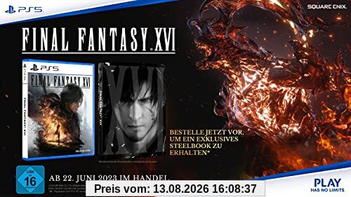 Final Fantasy XVI - Steelbook Edition [Amazon Exklusive] (PlayStation 5)