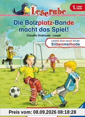 Leserabe mit Mildenberger Silbenmethode: Die Bolzplatz-Bande macht das Spiel!