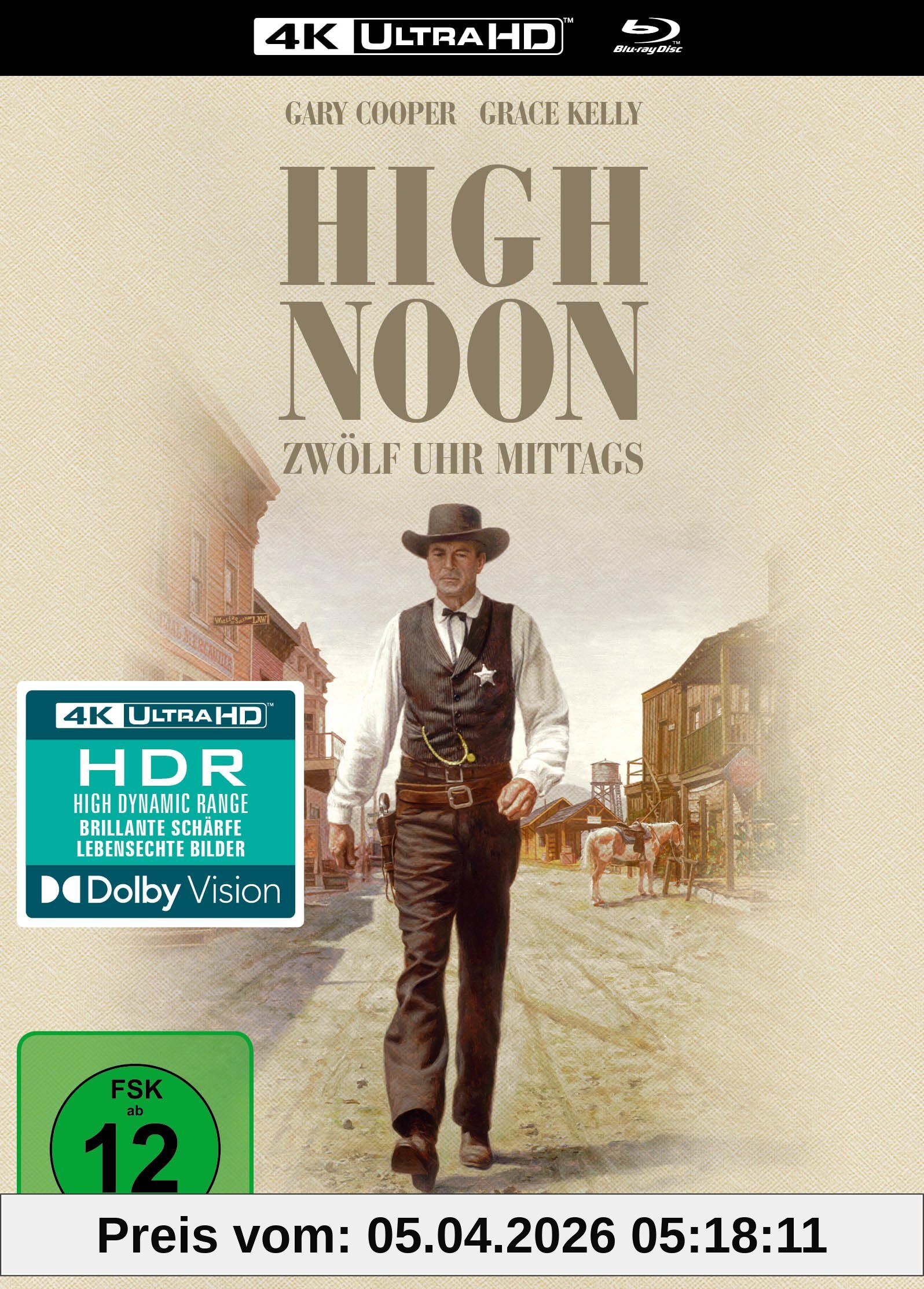 12 Uhr mittags - High Noon - 2-Disc Limited Collector's Edition Mediabook (4K Ultra HD) (+ Blu-ray)