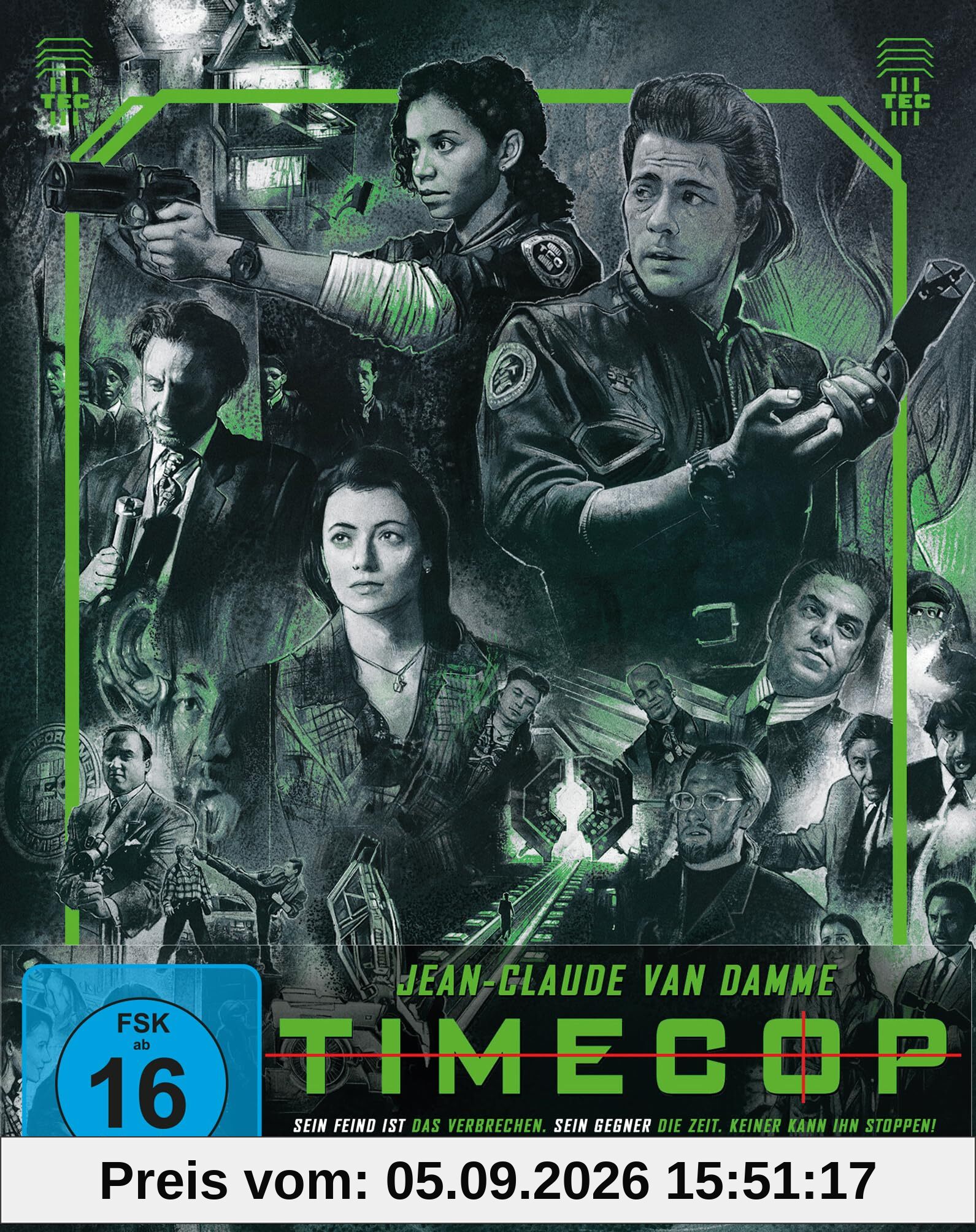Timecop (Mediabook B, 4K-UHD+Blu-ray) (Amazon exklusiv)