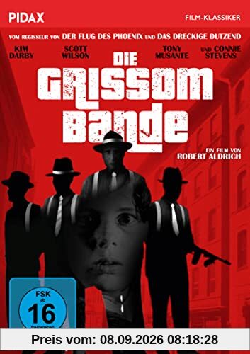 Die Grissom Bande / Harter Gangsterfilm nach einem Roman von James Hadley Chase (Pidax Film-Klassiker)
