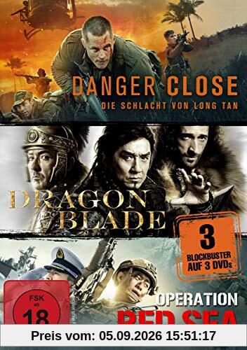 Danger Close / Dragon Blade / Operation Red Sea [3 DVDs]