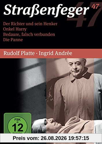 Straßenfeger 47: Der Richter und sein Henker; Onkel Harry; Bedaure, falsch verbunden; Die Panne [4 DVDs]