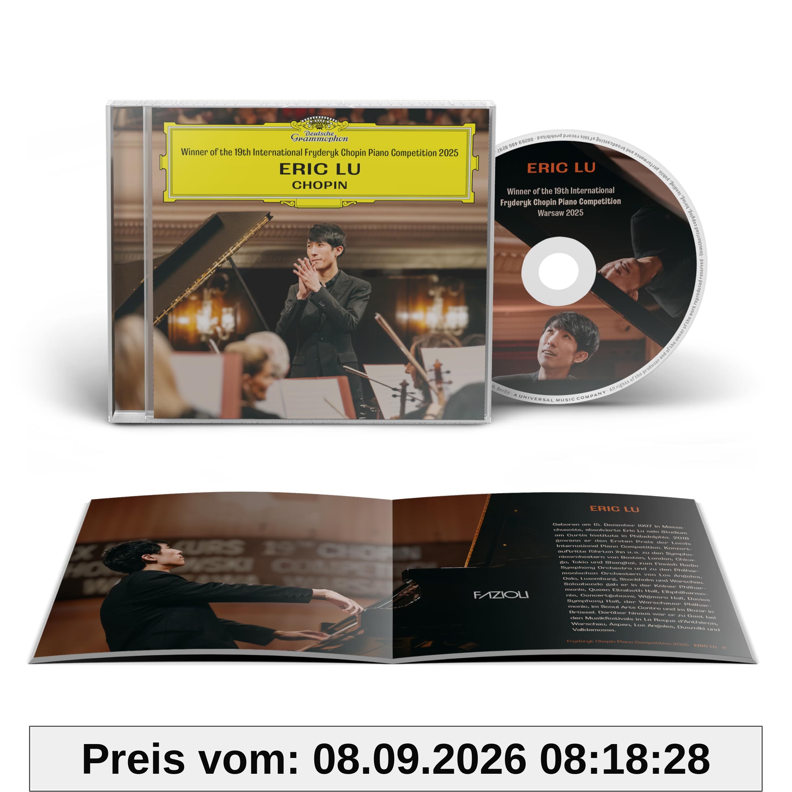 Winner of the 19th International Fryderyk Chopin Piano Competition Warsaw 2025
