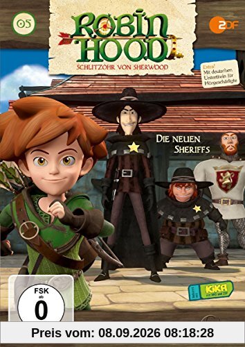 Robin Hood - Schlitzohr von Sherwood Die neuen Sheriffs, Folge 5 - Die DVD zur TV-Serie