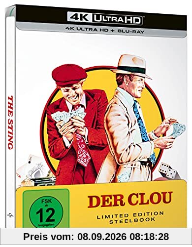 Der Clou - 4K UHD - Steelbook [Blu-ray]