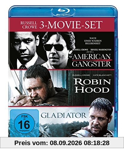 Russell Crowe - 3-Movie-Set [Blu-ray]