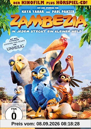 Zambezia - In jedem steckt ein kleiner Held! (+ Audio-CD) [2 DVDs]