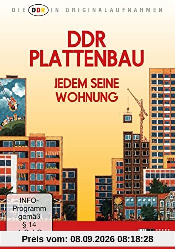 Die DDR in Originalaufnahmen-DDR Plattenbau : Jedem seine Wohnung