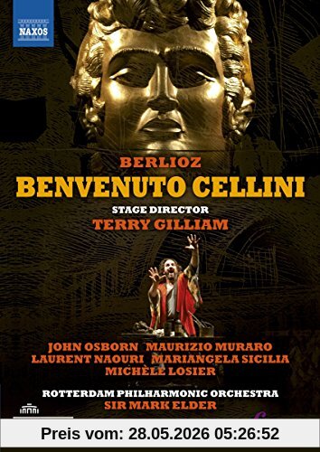 unbekannt Berlioz, Benvenuto Cellini [John Osborn; Maurizio Muraro; Laurent Naouri; Orlin Anastassov] [Naxos, 2110575-76] [2 DVDs]